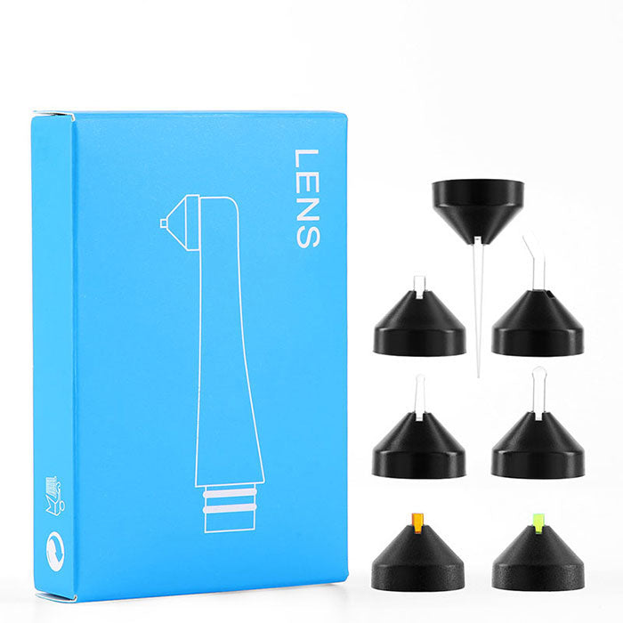 Dental LED Curing Light Point Lens Caries Detector Lens Magnetic Type 7pcs/Set