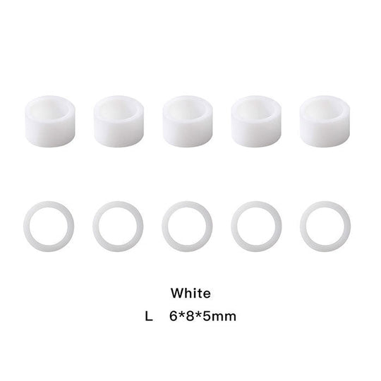 Dental Color Code Rings Universal Silicone Autoclavable 10 Colors 100pcs/Box