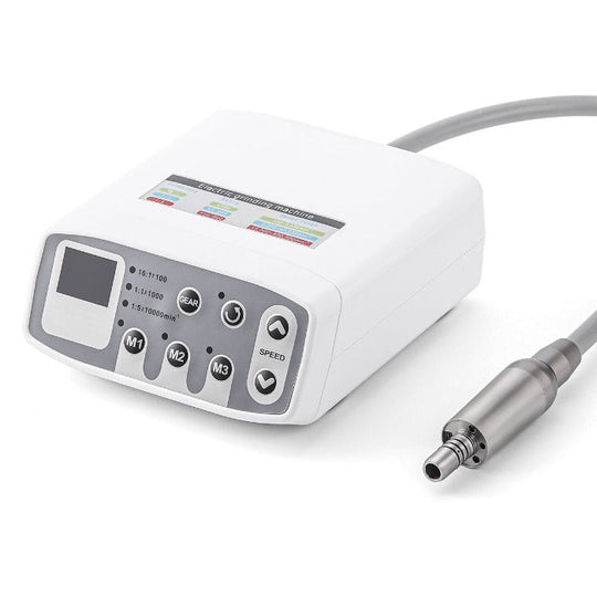 Dental LED Brushless Electric Micro Motor Internal Spray 3 Memory Mode Integrated Handpiece Tube1:1/1:5/16:1 4 Hole