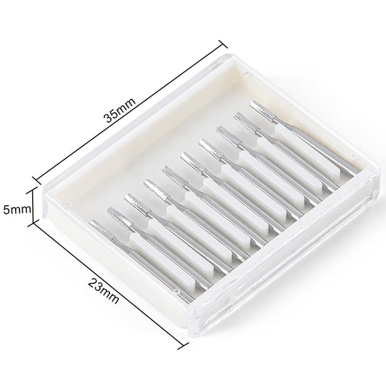 Dental Carbide Bur FG #558 Straight Fissure Crosscut 10pcs/Box