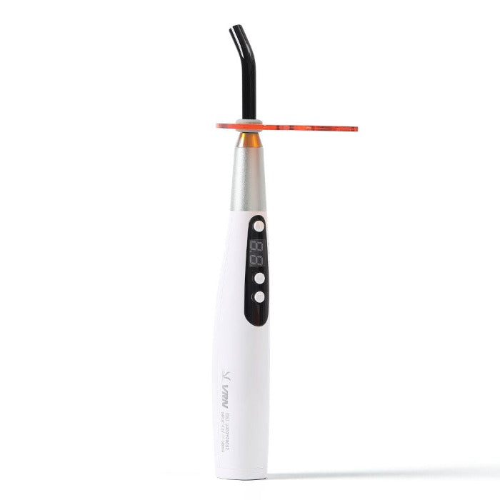 Dental LED Curing Light Wireless 3S Curing 360° Rotating Lamp Cap 3 Models 1400 mW/cm²