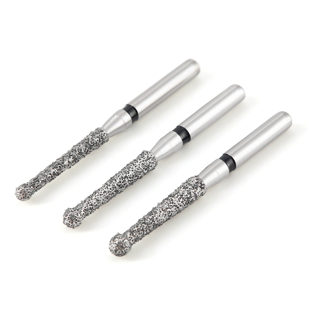 Diamond FG Endo Burs Round For Opening and Preparing the Pulp Cavity 5pcs/Pack