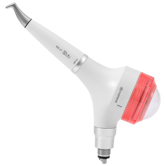 Dental Air Polisher Prophy Teeth Whitening A1S Detachable 360° Rotating Handpiece With 4 Holes Quick Coupler