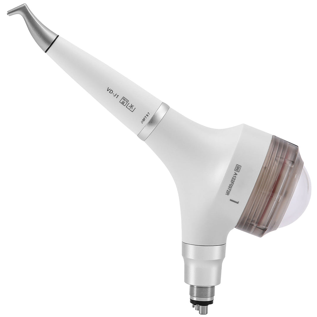 Dental Air Polisher Prophy Teeth Whitening A1S Detachable 360° Rotating Handpiece With 4 Holes Quick Coupler