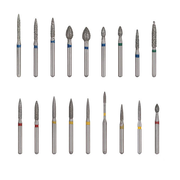 Diamond Bur FG FO Series Full Size Flame 5pcs/Pack