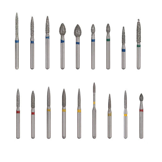 Diamond Bur FG FO Series Full Size Flame 5pcs/Pack