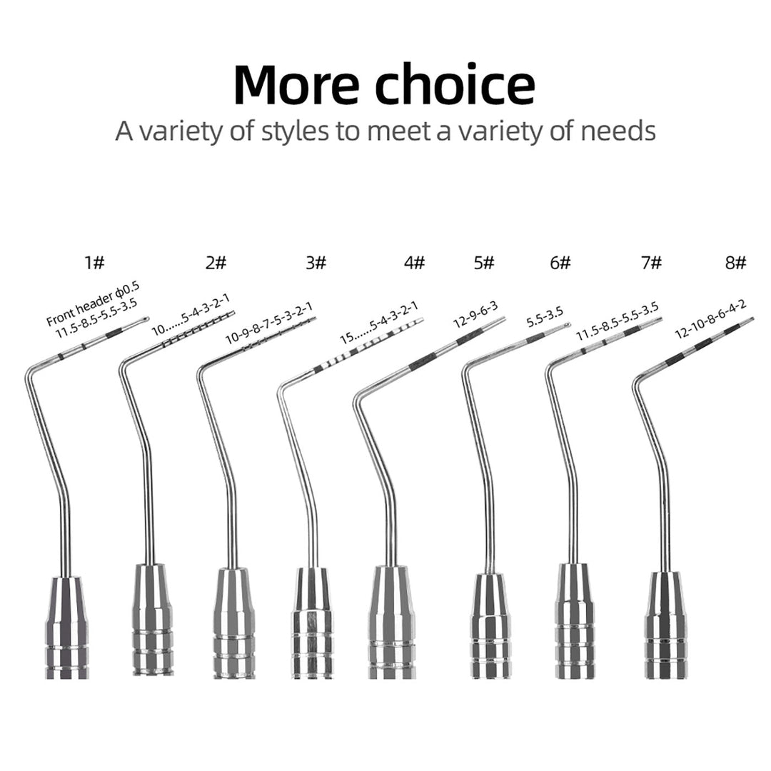 Dental Probe Graduated Periodontal Probe Scale Probe #1 #2 #3 #4 #5 #8