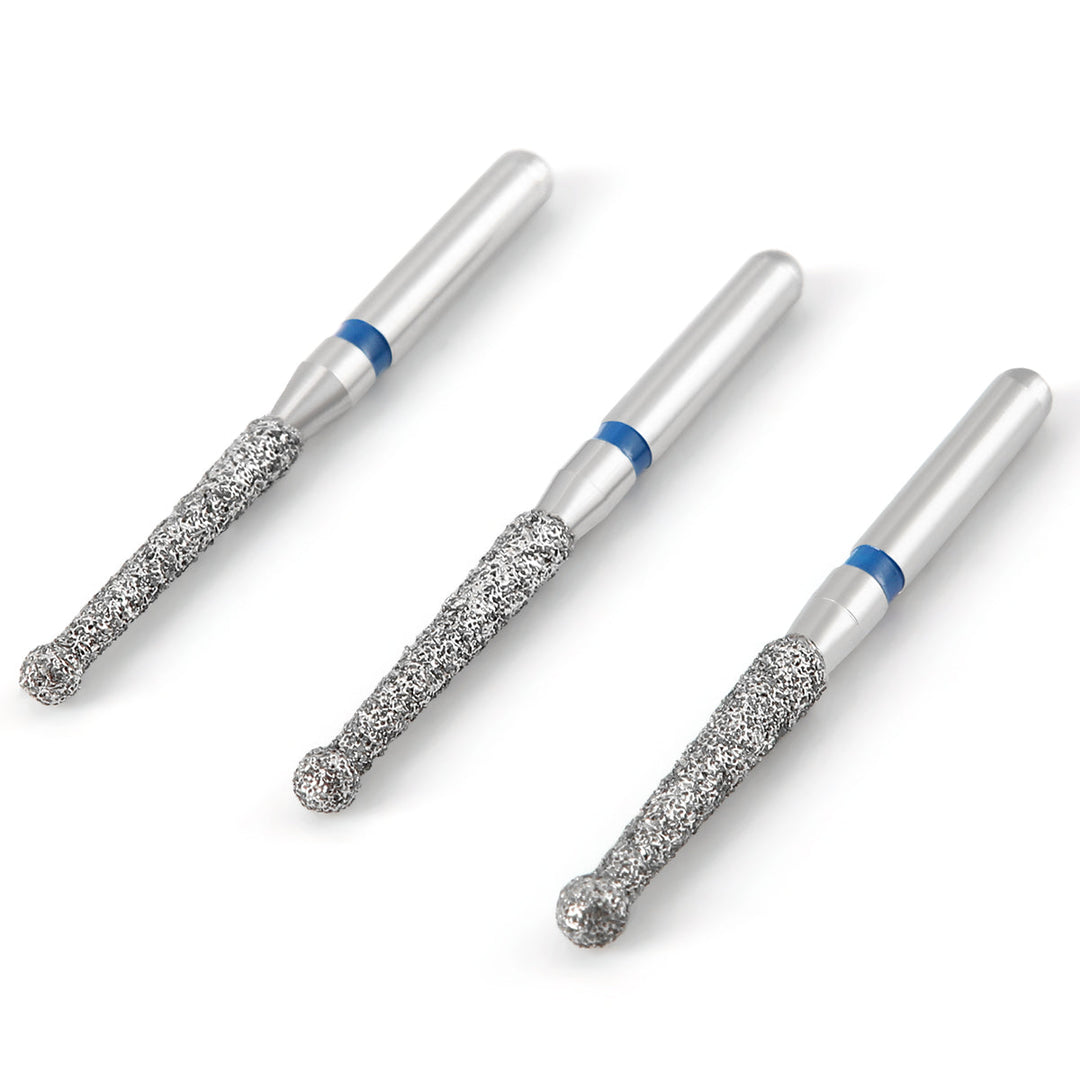 Diamond FG Endo Burs Round For Opening and Preparing the Pulp Cavity 5pcs/Pack