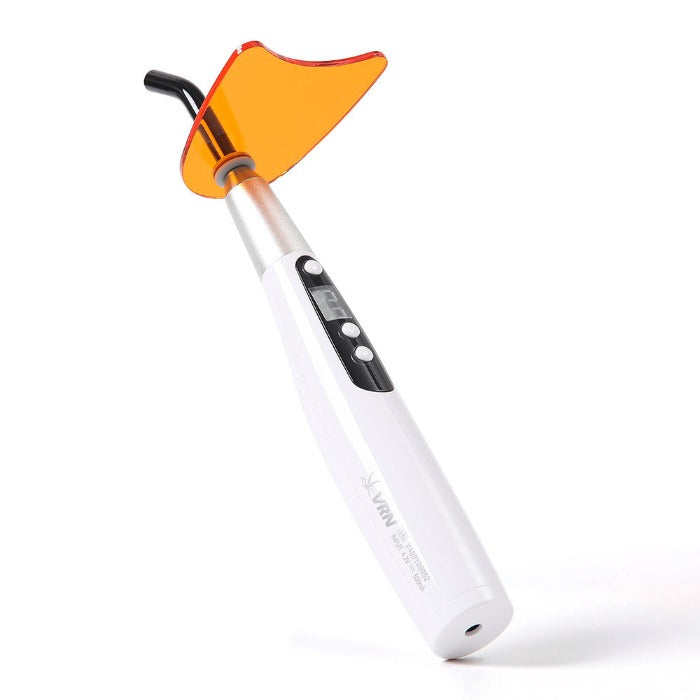 Dental LED Curing Light Wireless 3S Curing 360° Rotating Lamp Cap 3 Models 1400 mW/cm²