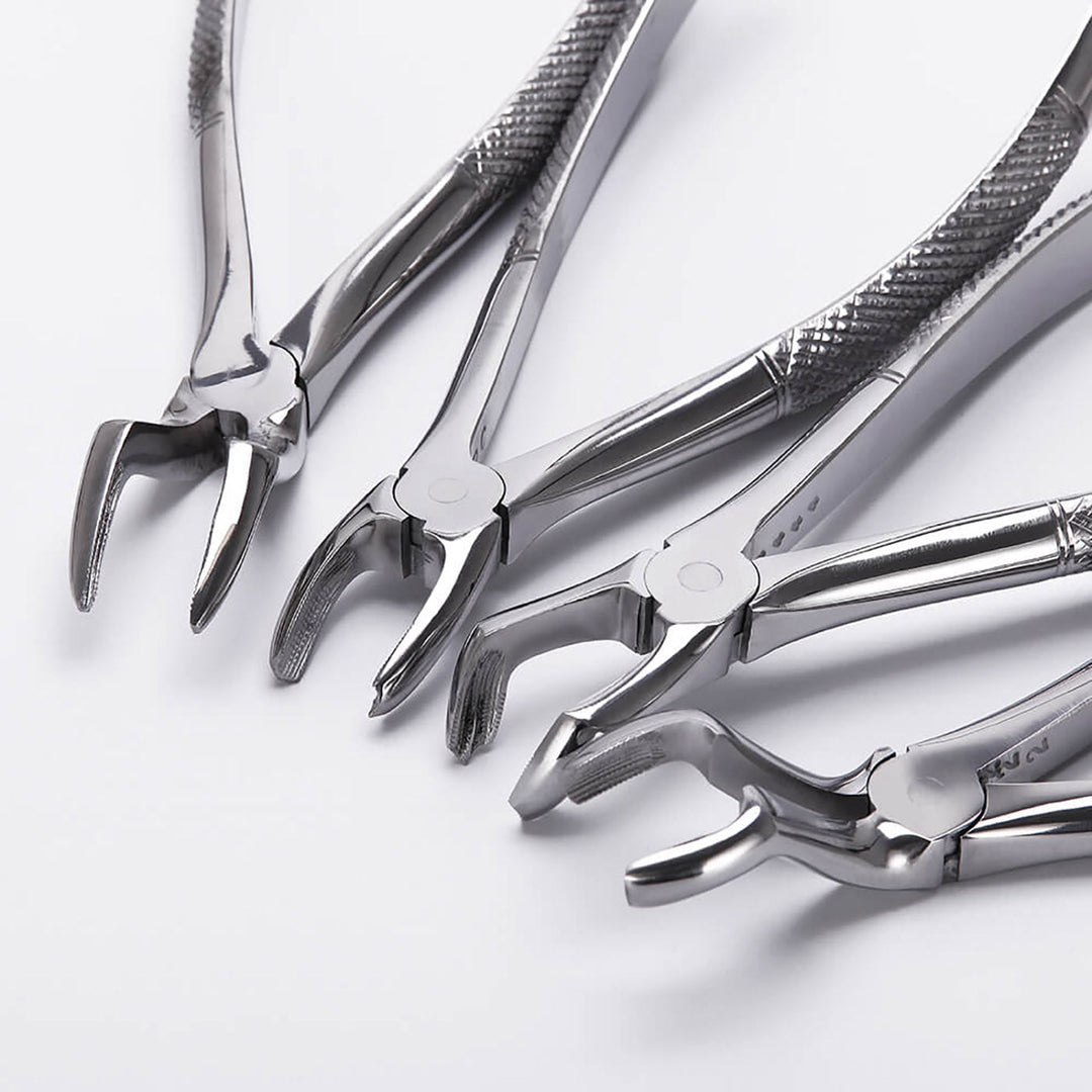 Dental Surgical Tooth Extraction Forceps Pliers for Adults 10pcs/Set