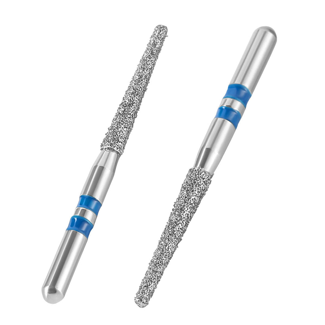 Dental Diamond Burs FG Cutting Zirconia Ceramic Flat End Taper