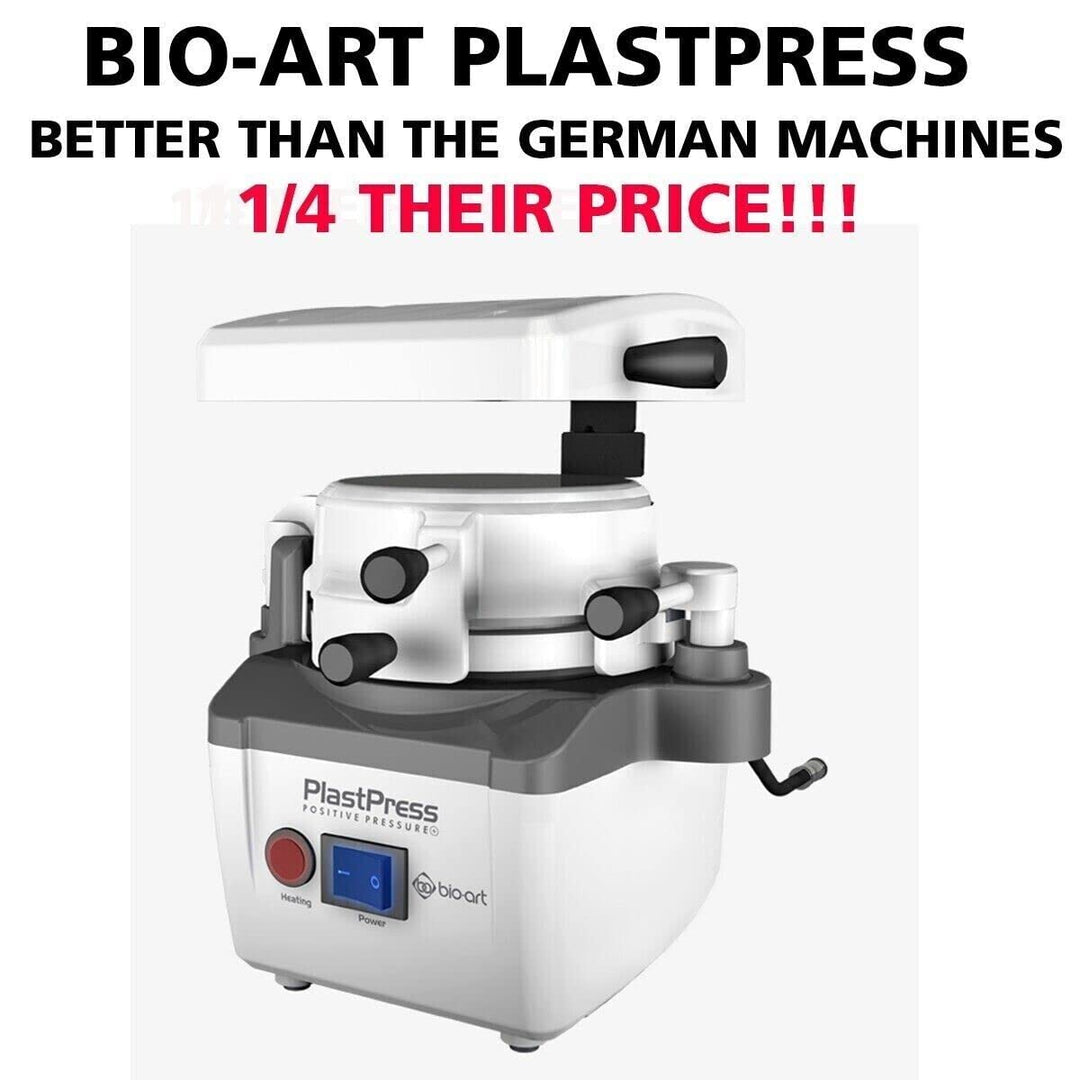 BIOART Dental Possitive Pressure PlastPress Vacuum Forming Machine Laboratory Heat Molding Equipment