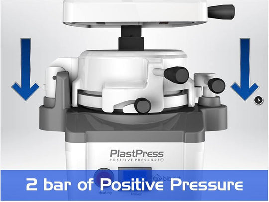 BIOART Dental Possitive Pressure PlastPress Vacuum Forming Machine Laboratory Heat Molding Equipment