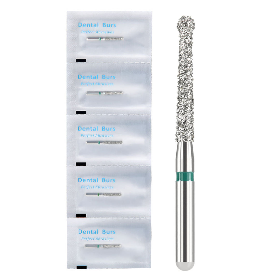 Diamond FG Endo Burs Round For Opening and Preparing the Pulp Cavity 5pcs/Pack