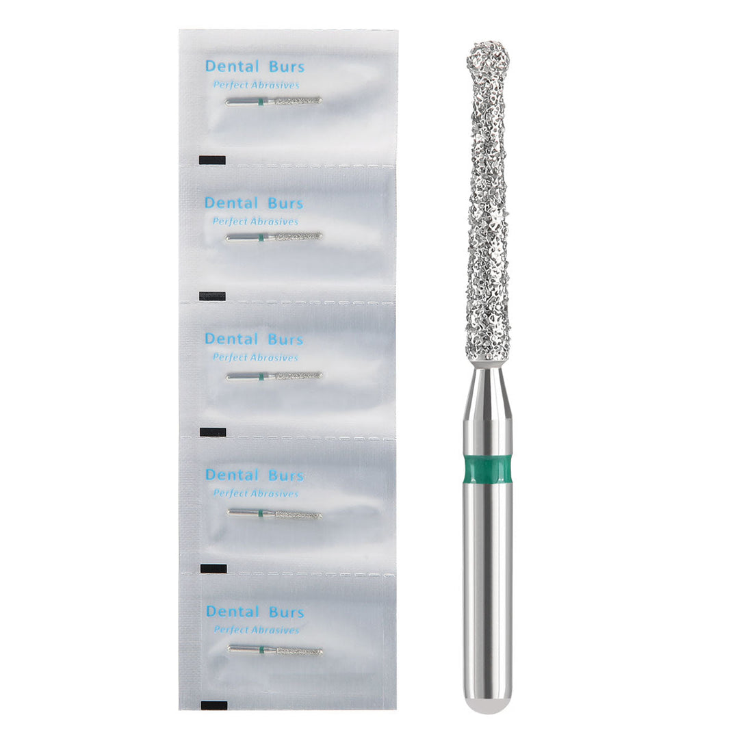 Diamond FG Endo Burs Round For Opening and Preparing the Pulp Cavity 5pcs/Pack