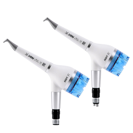 Dental Air Polisher Teeth Polishing Handpiece Whitening Spary Detachable 360° Rotating Handpiece With Quick Coupler 2/4 Hole