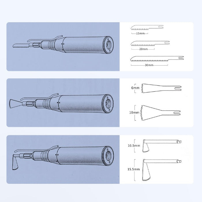 Saw Straight Handpiece Reciprocating Saw Bone Cutting External Water Spray