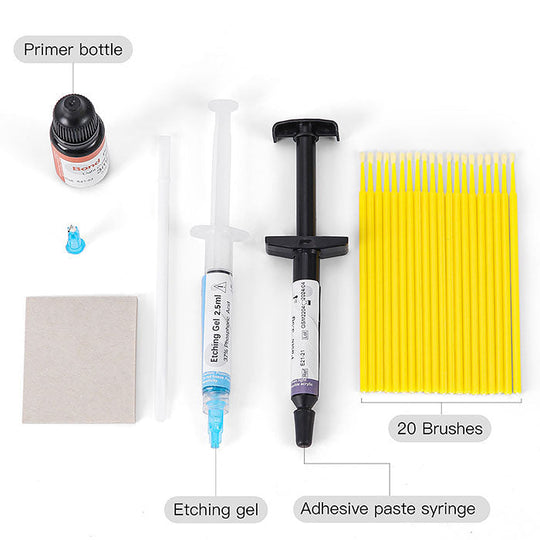 Orthodontic Bonding Light Cure Adhesive Kit Syringes 1pc 3.5g