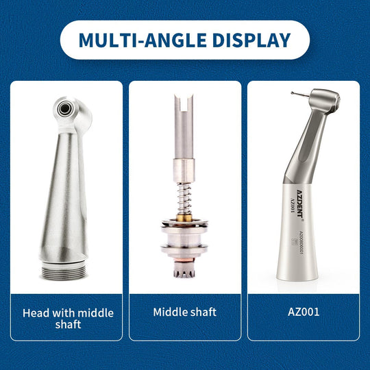 1:1 Low Speed Push Button Contra Angle Handpiece External Water