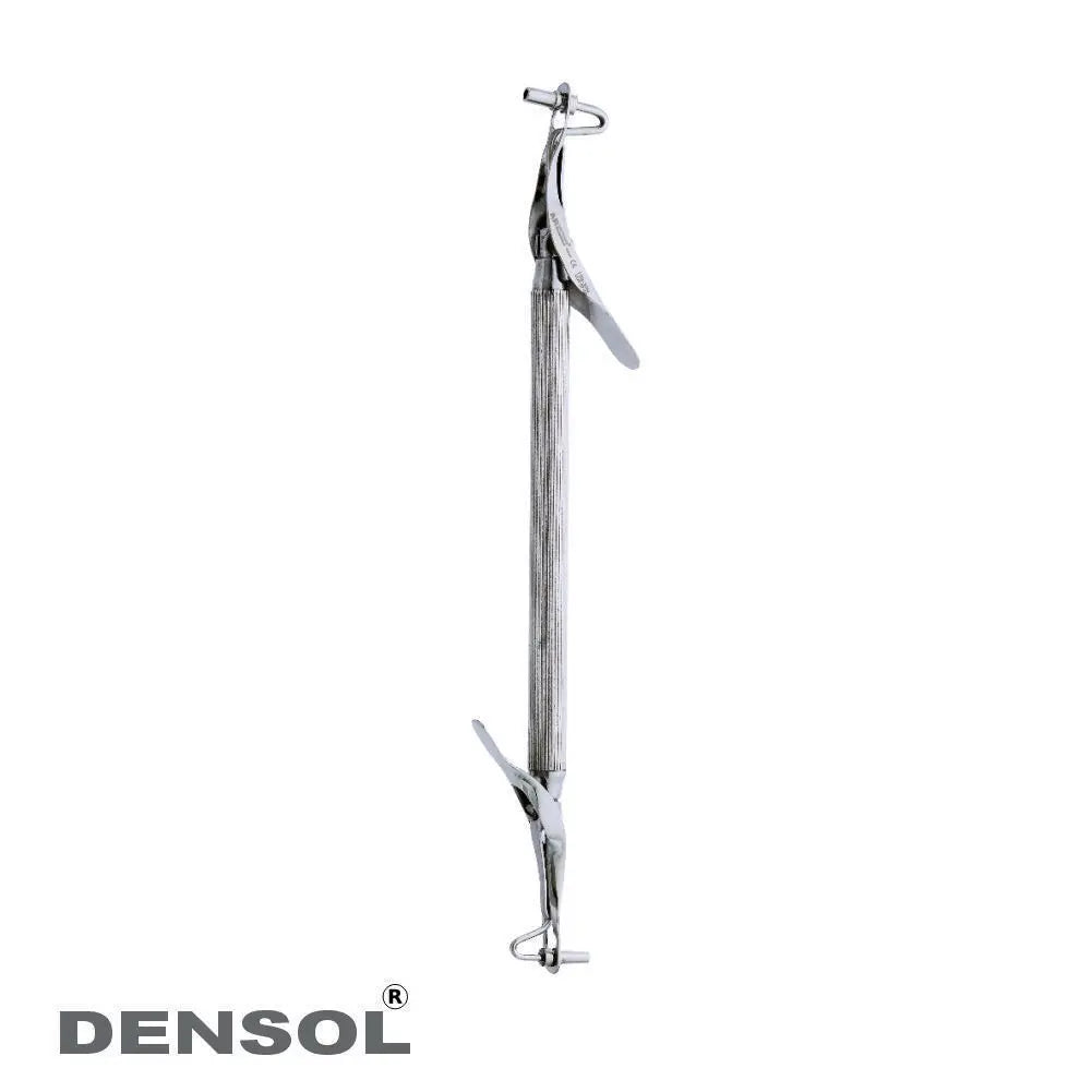 Amalgam Carrier Double Ended Large: Stainless steel dental instrument with two ends, 2.0mm and 2.5mm, for carrying and dispensing amalgam filling material. Features a sleek, durable design for precise dental restorative procedures.