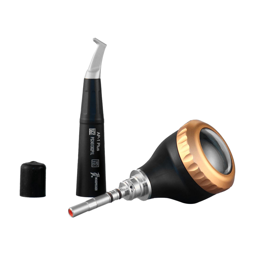 Woodpecker Dental Air Polisher Supragingival Scaling Handpiece 4 Hole AP-H Three-section Detachable Design