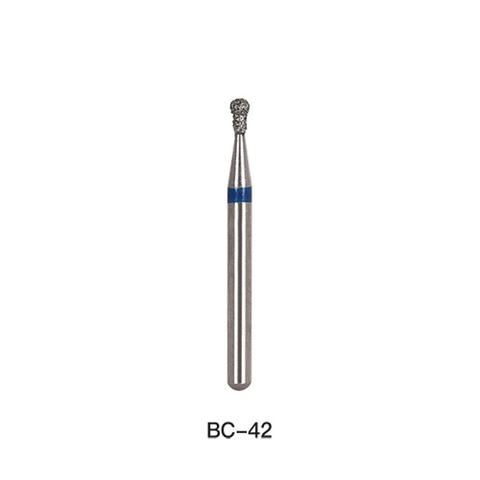 Diamond Bur FG BC Series Full Size Round With Collar 5pcs/Pack