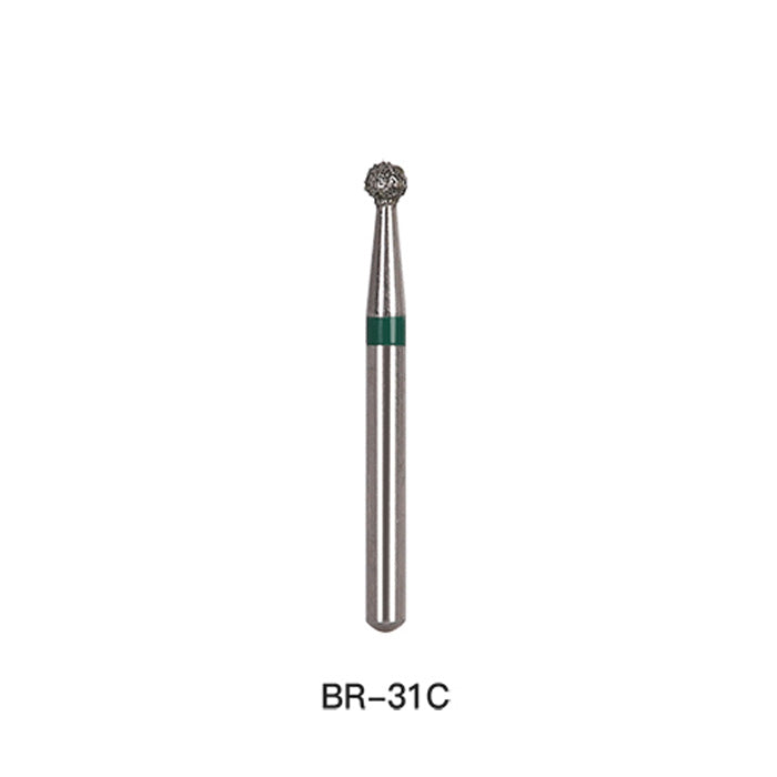 Diamond Bur FG BR Series Full Size Round 5pcs/Pack