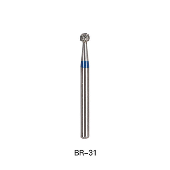 Diamond Bur FG BR Series Full Size Round 5pcs/Pack