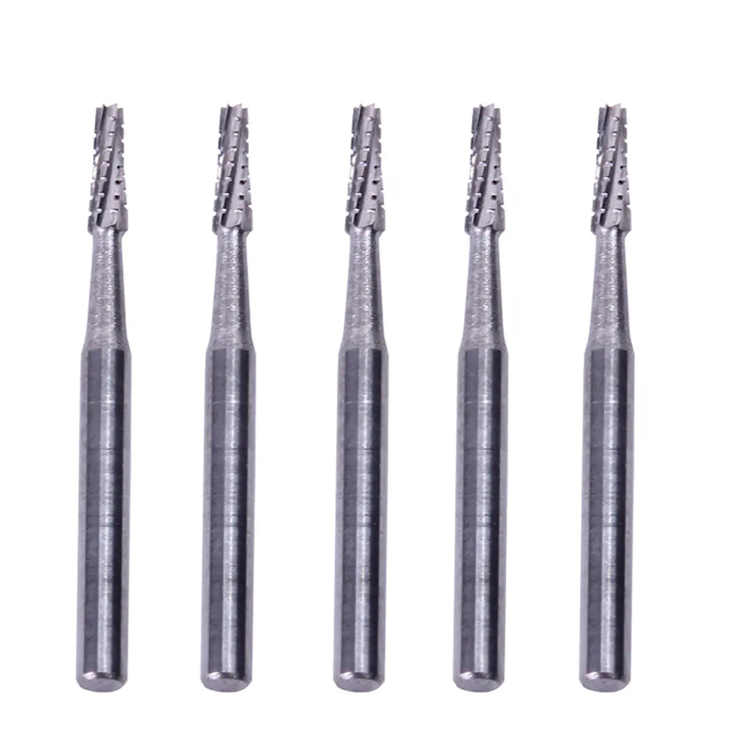 Dental Carbide Bur FG #701 Flat End Taper Fissure Crosscut 10pcs/Box MediFocal