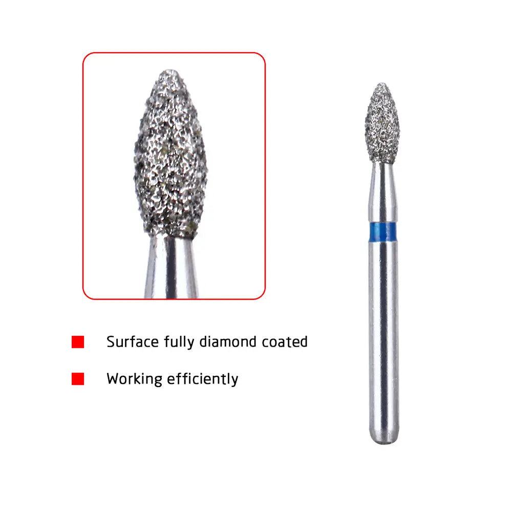 Diamond Burs Two Layers FO-32 5pcs/Box MediFocal