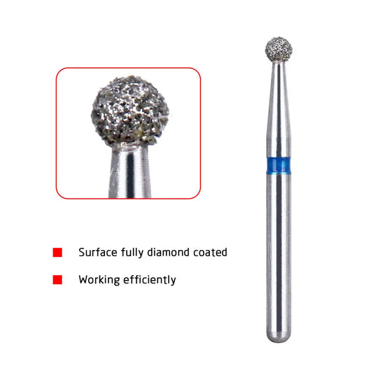 Diamond Burs Two Layers BR-40 5pcs/Box MediFocal