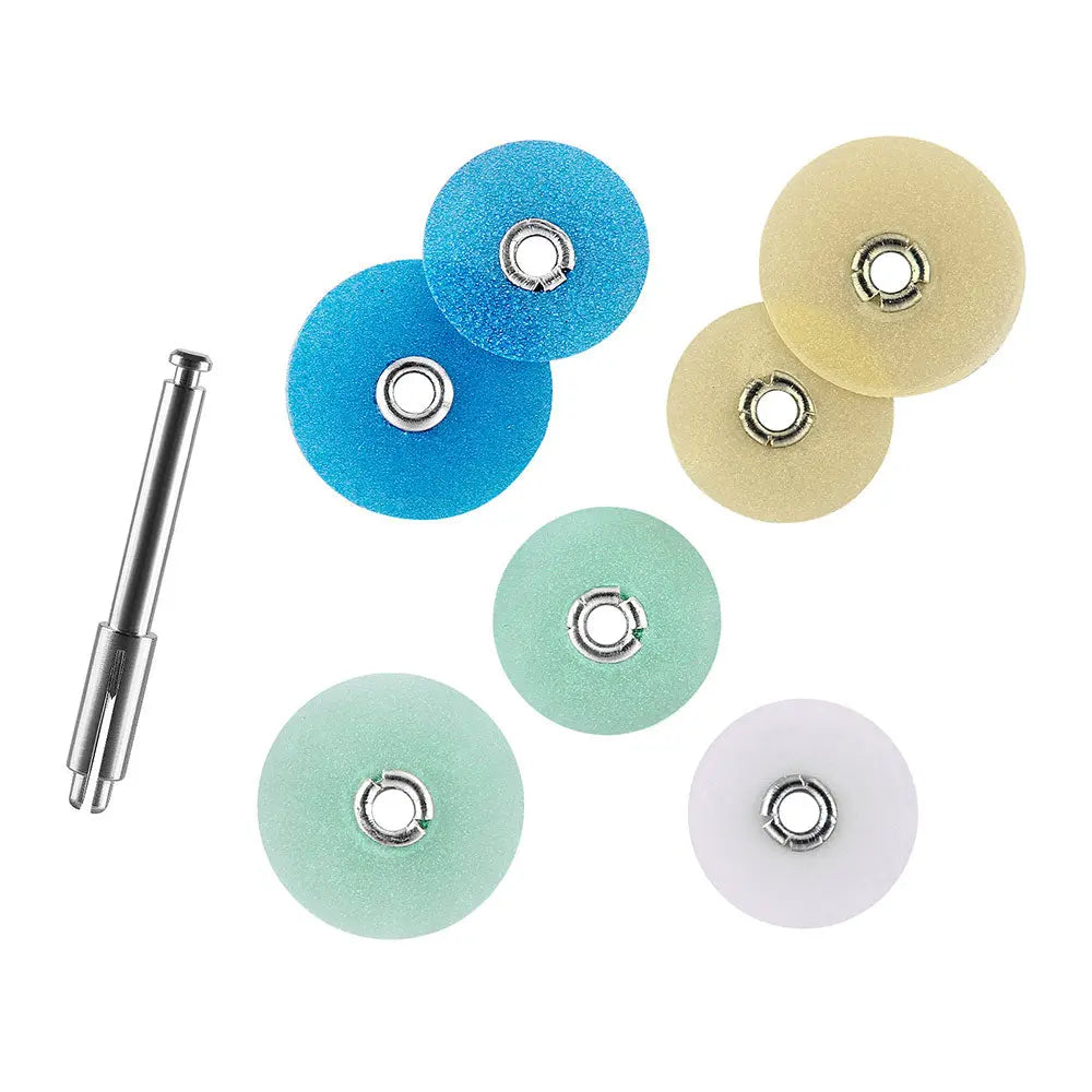 Polishing Discs Gross Reduction Contouring Mandrel Stripes Set NO1.075 80p/Box MediFocal