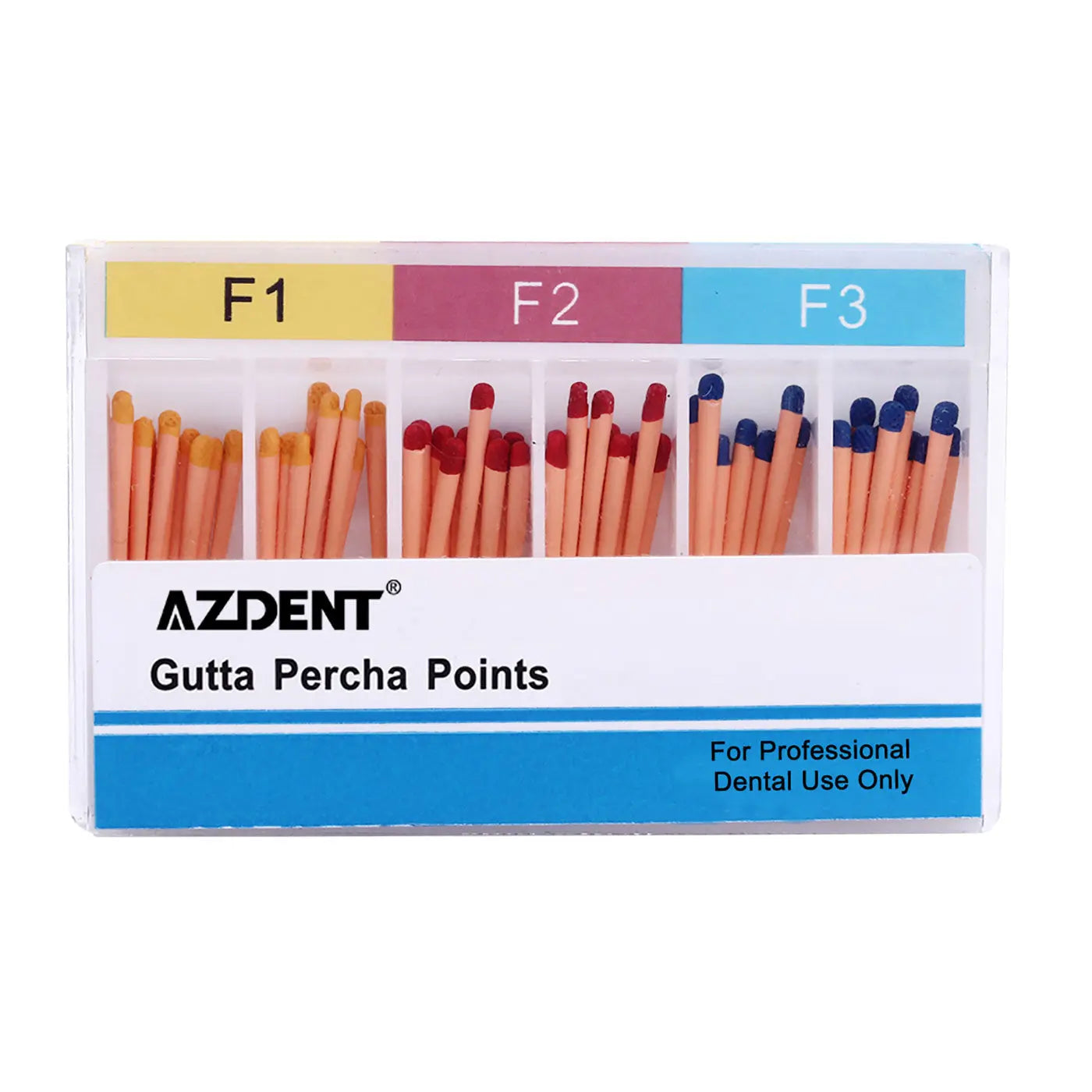 Gutta Percha Points F Series Assorted F1, F2, F3 60pcs/Box MediFocal