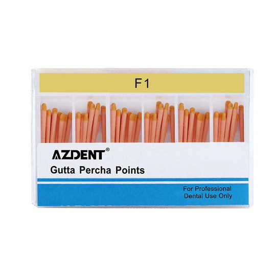 Gutta Percha Points F1 Color Coded 60pcs/Box MediFocal