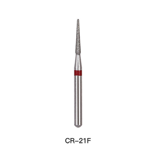 Diamond Bur FG CR Series Full Size Round End Cone 5pcs/Pack