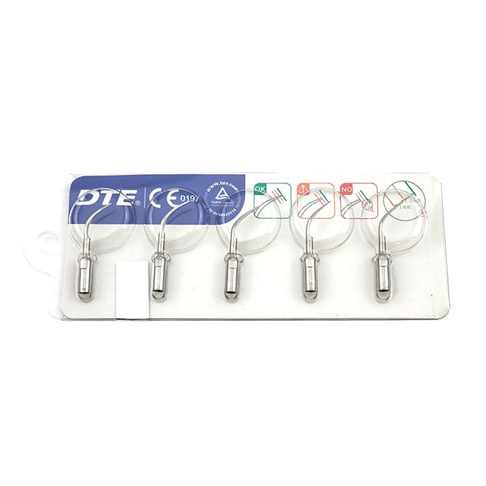 Woodpecker Ultrasonic Piezo Scaler DTE D1 5 Tips Scaling & Perio Green