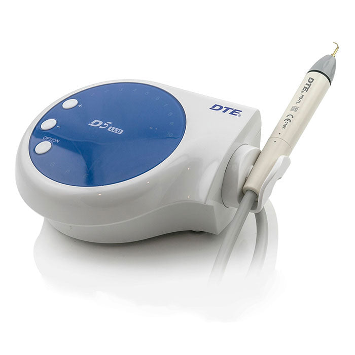 Woodpecker LED Ultrasonic Piezo Scaler DTE D5 Detachable Handpiece 6 Tips Scaling+Perio+Endo Black/Blue/Green/Purple