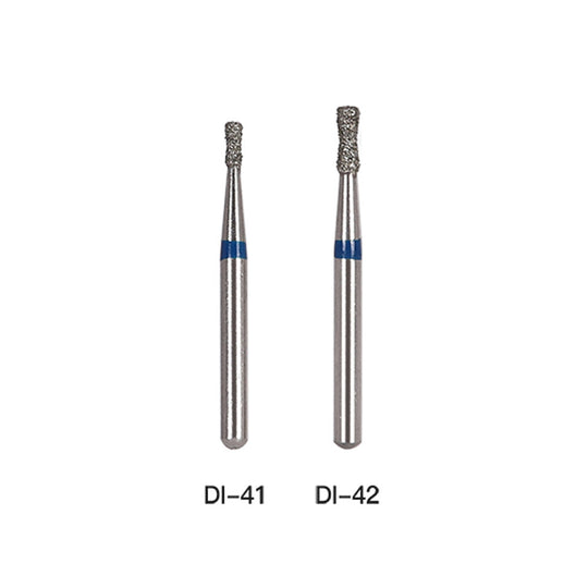 Diamond Bur FG DI Series Full Size Inverted Cone with Collar 5pcs/Pack