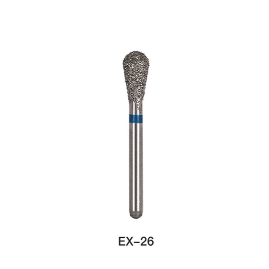 Diamond Bur FG EX Series Full Size Barrel 5pcs/Pack