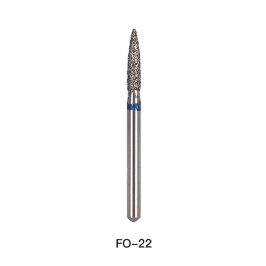 Diamond Bur FG FO Series Full Size Flame 5pcs/Pack