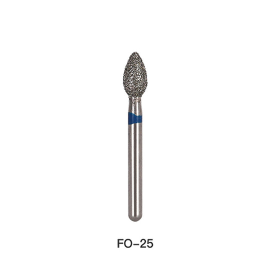 Diamond Bur FG FO Series Full Size Flame 5pcs/Pack