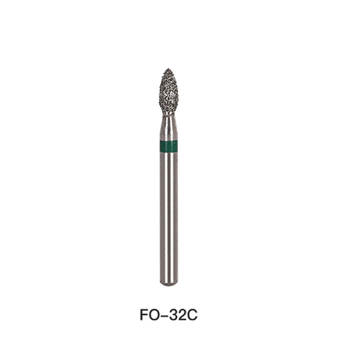 Diamond Bur FG FO Series Full Size Flame 5pcs/Pack