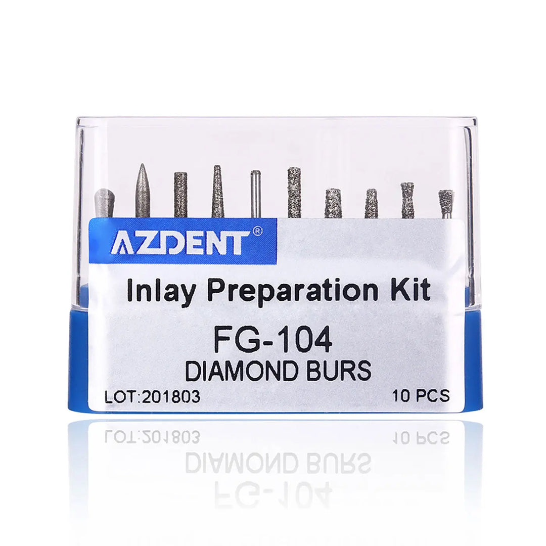 Diamond Bur FG-104 Inlay Preparation Kit 10pcs/Kit MediFocal