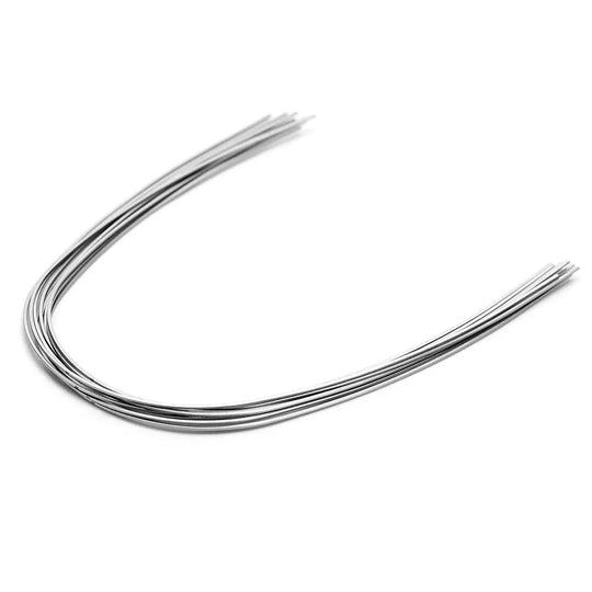 Thermal Active NiTi Archwire Ovoid Form Rectangular 0.014 x 0.025 Upper 10pcs/Pack MediFocal