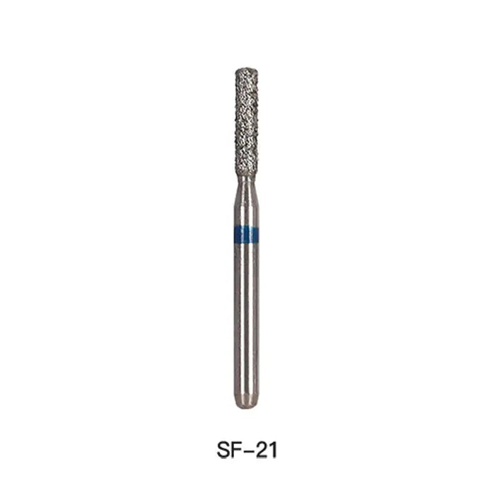 Diamond Bur SF Series Full Size Flat End Cylinder 5pcs/Pack MediFocal