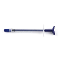 Blue 1ML Plastic Dental Endo Irrigation Syringe - 1 Piece Pack