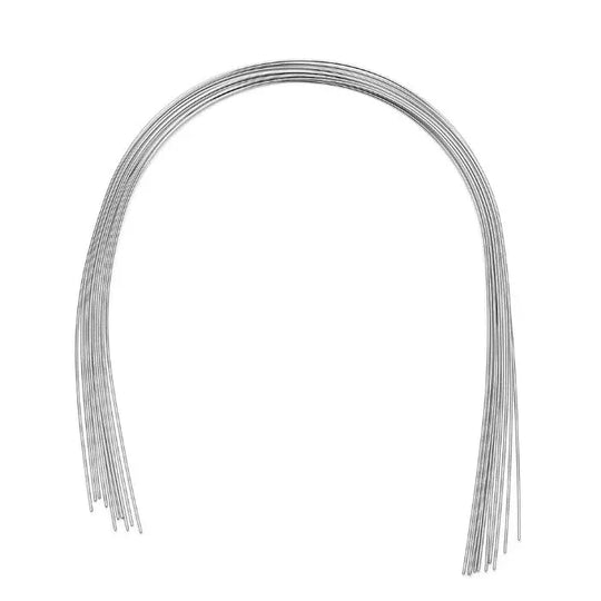 Thermal Active NiTi Archwire Natural Form Round 0.016 Lower 10pcs/Pack - MediFocal