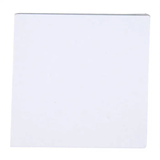 10 Pads Dental Mixing Pad 2x2 inch Bounded on 2 Sides 50Sheets/Pad - Single white square disposable mixing pad for dental materials, featuring easy tear-off sheets and non-penetrable coating for clean and efficient use in dental procedures