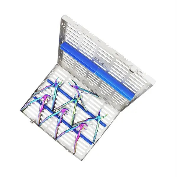 Paediatric Extracting Forceps Rainbow Multi Color Medifocal