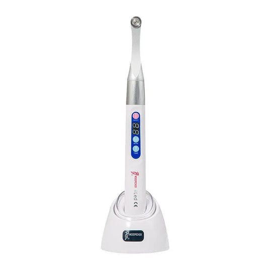 Woodpecker Curing Light iLED Plus Wireless 360° Rotary Wide Spectrum Metal Head 2 Working Modes 2500mW/cm2 White/Purple Woodpecker